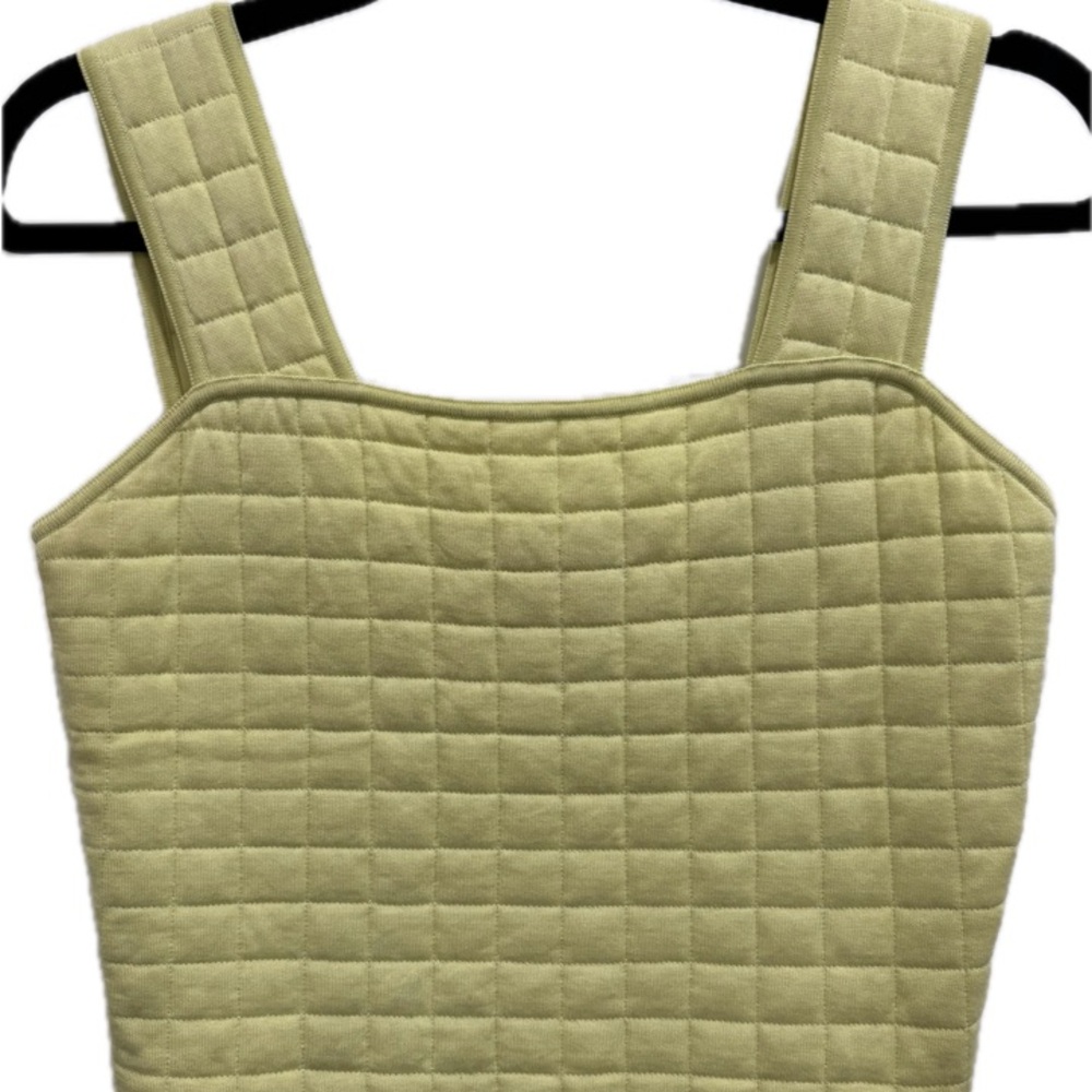 RARE Chanel Identification Quilted Tank | SS01 00T | Style P15526V00751 | FR 40